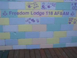 Freedom Lodge on The Wall in Lovettsville